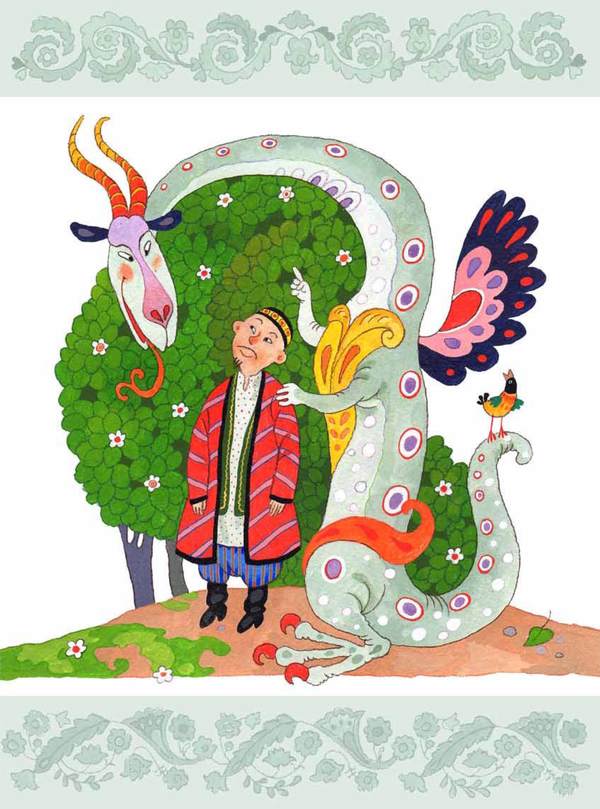 Белый змей (Татарские народные сказки). Иллюстрация № 4