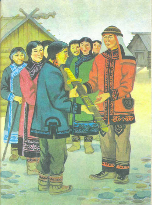 Сказки народов Севера. Иллюстрация № 107
