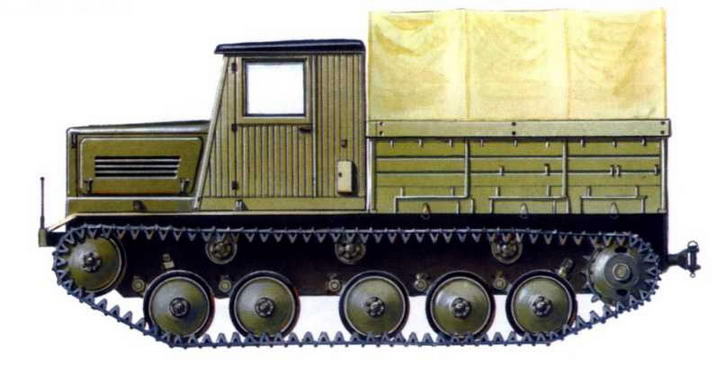 Артиллерийские тягачи Советской Армии. Иллюстрация № 52