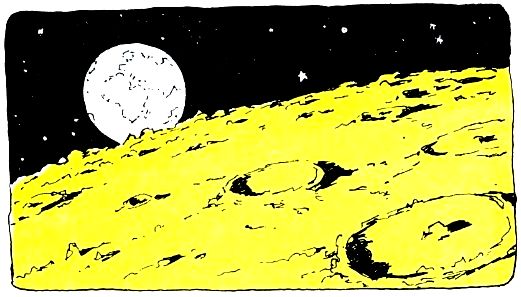Вася Веселкин летит на Луну. Иллюстрация № 11