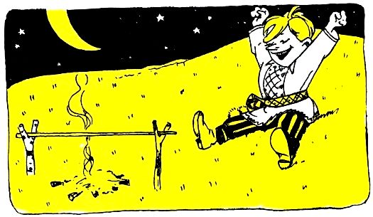 Вася Веселкин летит на Луну. Иллюстрация № 15