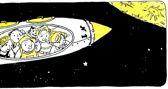 Вася Веселкин летит на Луну. Иллюстрация № 9