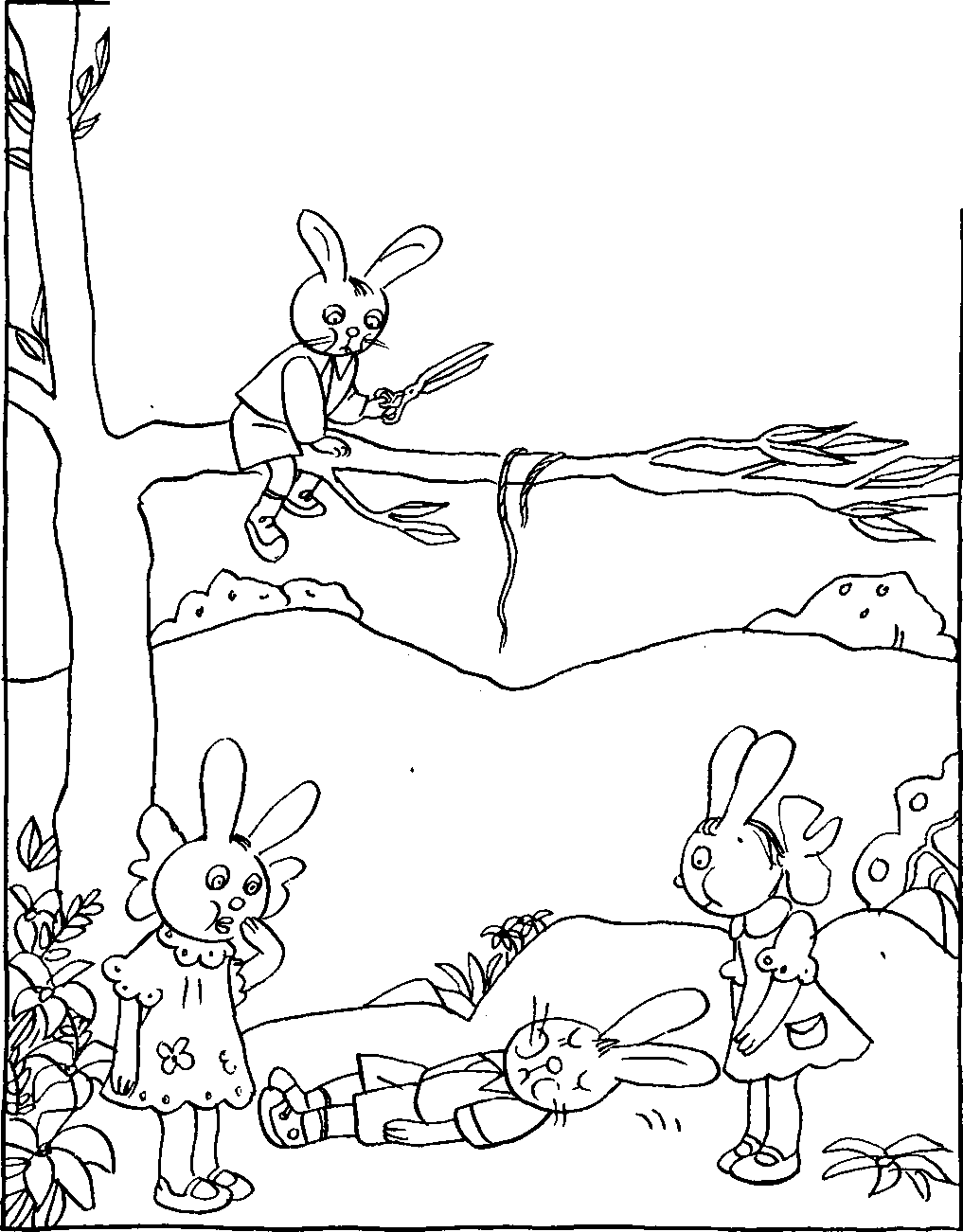 Почему у зайца уши длинные?. Иллюстрация № 28