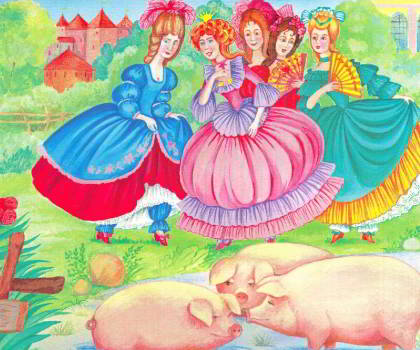 Принцесса и свинопас. Иллюстрация № 4