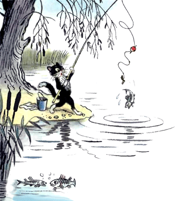 Кот-рыболов. Иллюстрация № 9