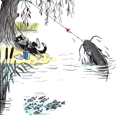 Кот-рыболов. Иллюстрация № 13