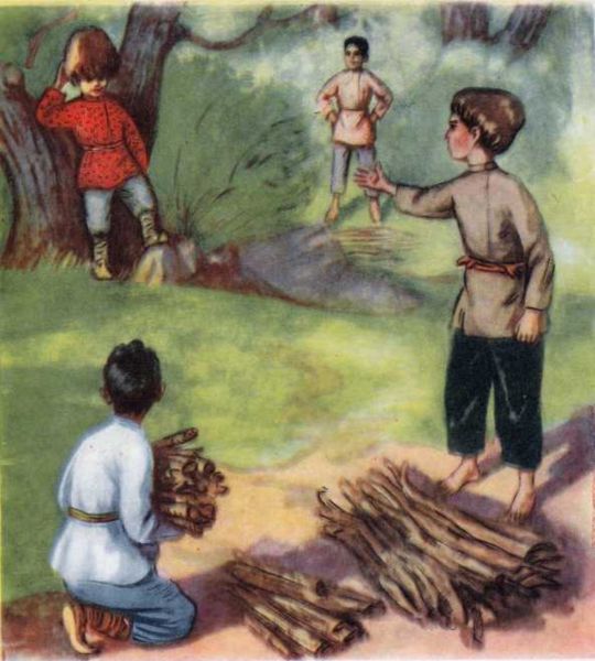 Джыртдан (Азербайджанская народная сказка). Иллюстрация № 4