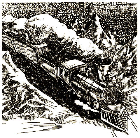 В поезде с вампирами. Иллюстрация № 2