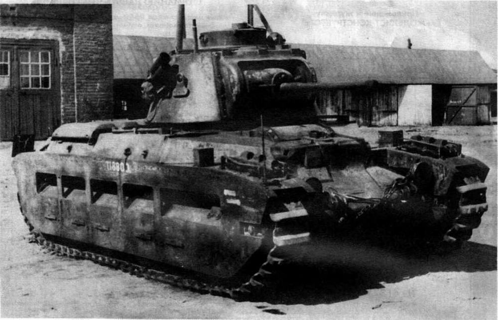 Пехотный танк «Матильда». Иллюстрация № 1