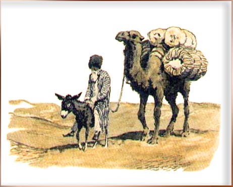 Туркменские сказки об Ярты-Гулоке. Иллюстрация № 2