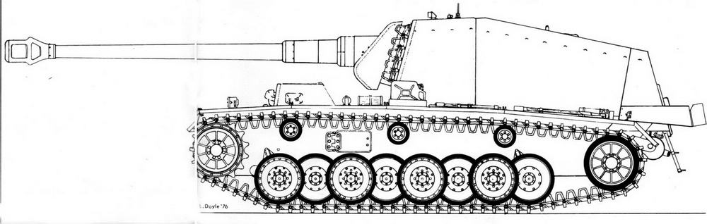 «Ягдтигр» самый большой истребитель танков. Иллюстрация № 3