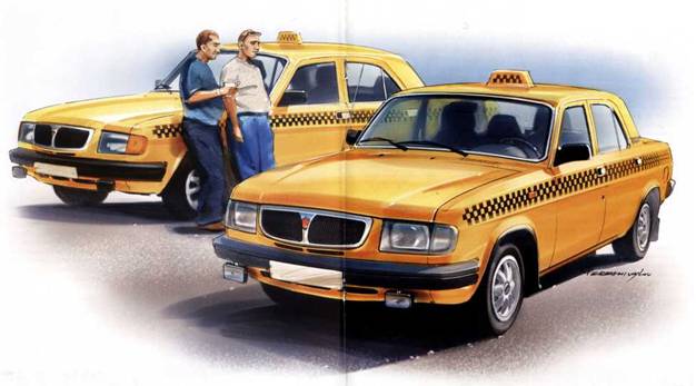 Автомобиль на службе, 2011 №09 ГАЗ-3110 «ВОЛГА» такси. Иллюстрация № 8