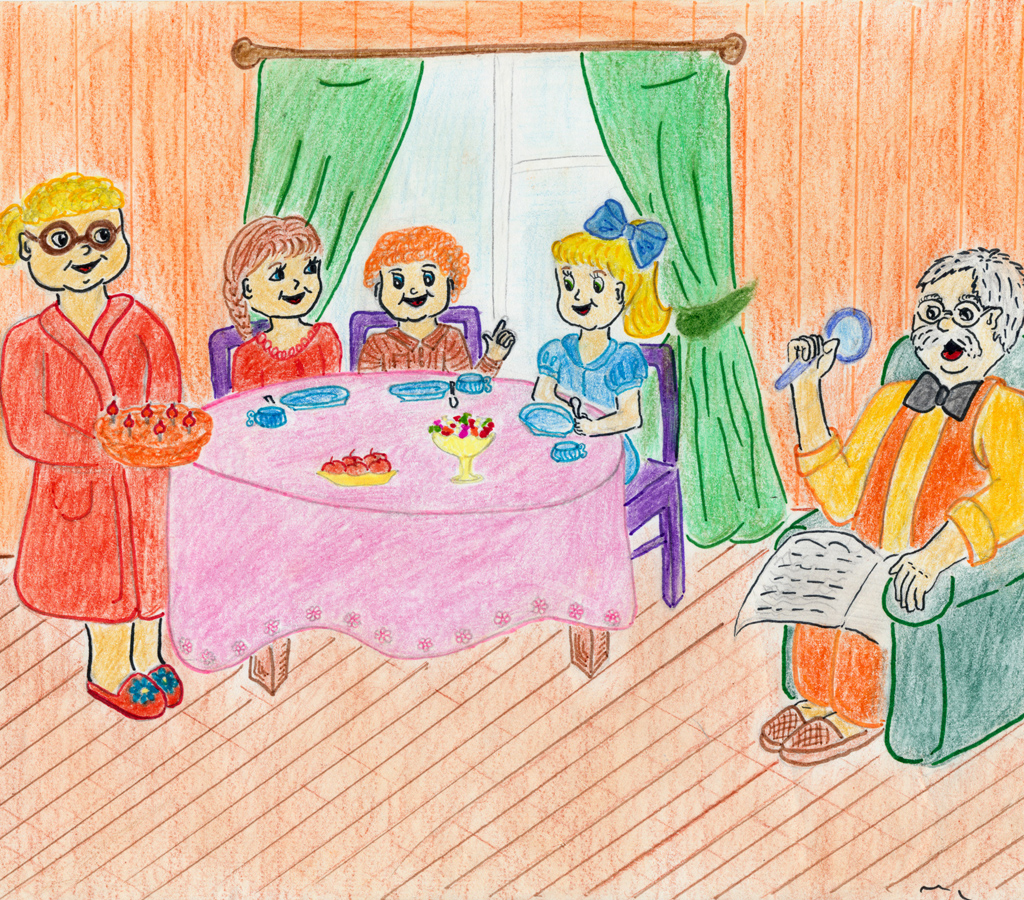 Приключение Пухлика и его друзей. Иллюстрация № 1
